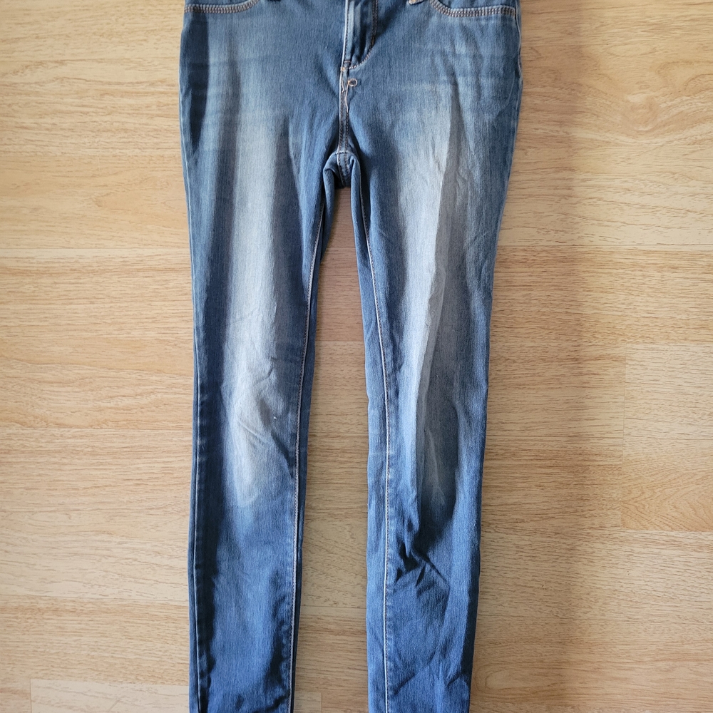 Old Navy Women's Faded Blue Skinny Jeans